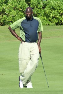 Michael Jordan on the Golf Course