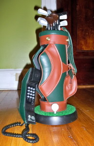 golf bag telephone