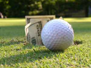 golf ball money