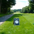 clock on the golf course
