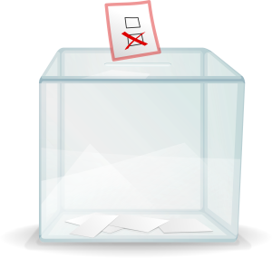 Poll ballot box