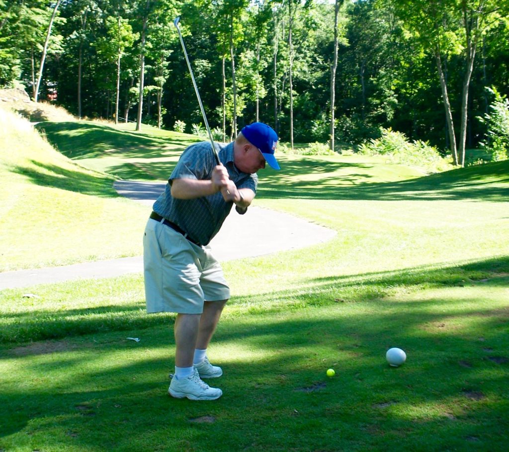 Are old white guys keeping you from taking up golf? (photo by Greg D'Andrea)